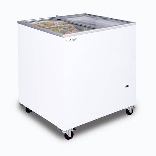 Bromic CF0200FTFG-NR Display Freezer Chest – 191L Flat Glass Top, 8-Star Energy Rated - Image 2