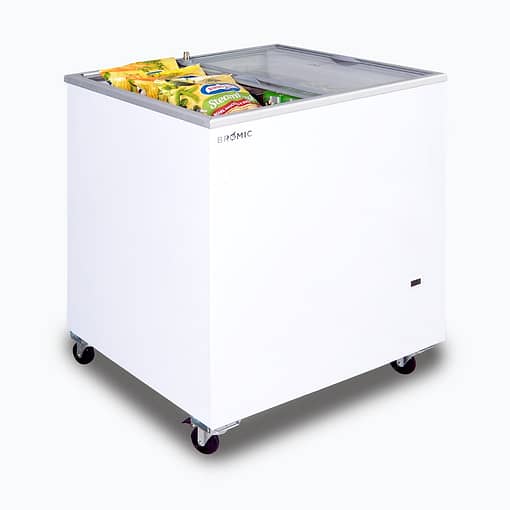 Bromic CF0200FTFG-NR Display Freezer Chest – 191L Flat Glass Top, 8-Star Energy Rated - Image 4