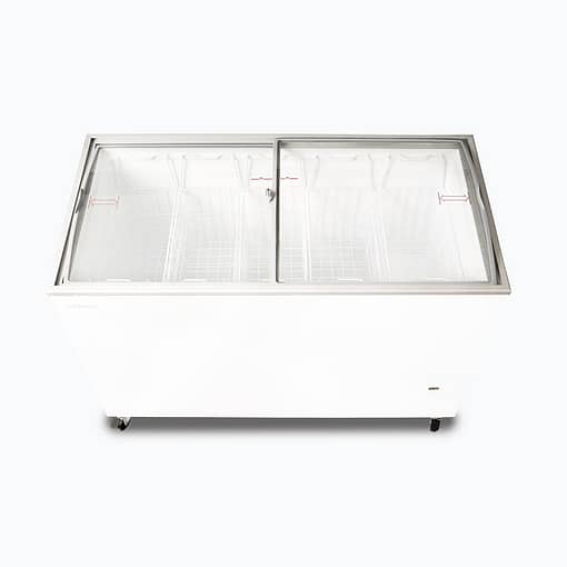 Bromic CF0400ATCG-NR 352L Curved Glass Top Display Chest Freezer - Image 7