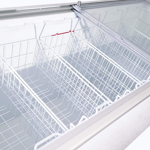 Bromic CF0400FTFG-NR Chest Freezer – 401L Flat Glass Lid - Image 7