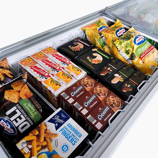 Bromic CF0700FTFG-NR Chest Freezer – 675L Flat Glass Lid, R290 - Image 9