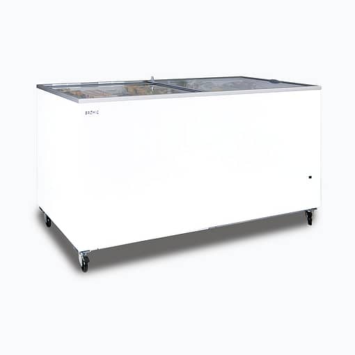 Bromic CF0700FTFG-NR Chest Freezer – 675L Flat Glass Lid, R290 - Image 2