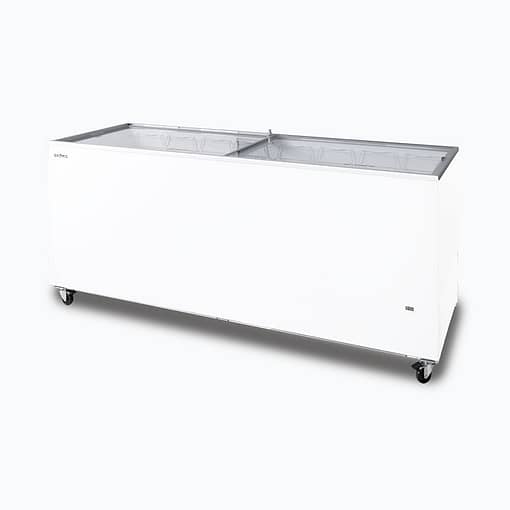 Bromic CF0700FTFG-NR Chest Freezer – 675L Flat Glass Lid, R290 - Image 7