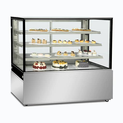Bromic 4 tier chilled food/cake display 1500mm-FD4T1500C-NR - Image 2