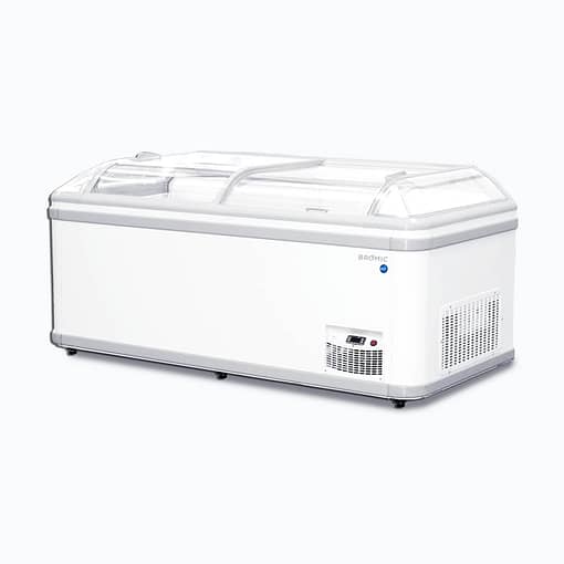 Bromic IRENE ECO185 Island Chest Freezer – 805L, Curved Glass Lid, 4-Star GEMS - Image 3