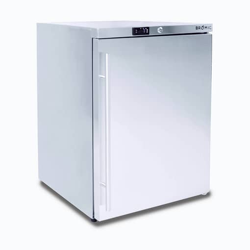 Bromic UBF0140SD-NR Under Counter Freezer – 105L Stainless Steel, 820mm Height - Image 3