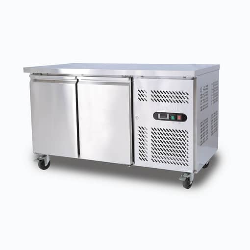 Bromic Freezer UBF1360SD-NR U/Bench 2DR SS 282L - Image 3