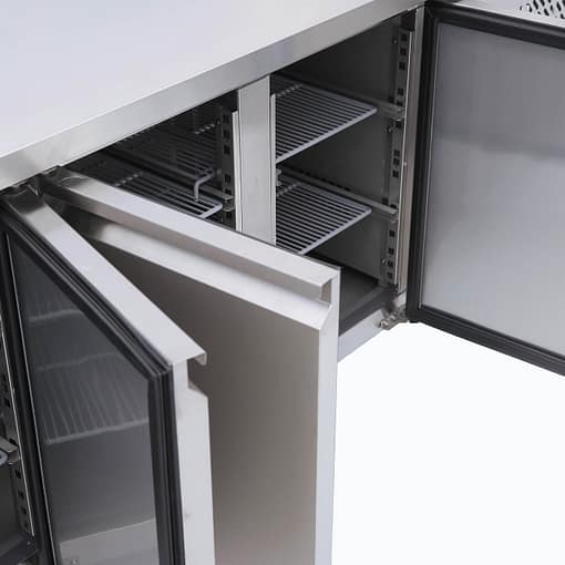 Bromic Freezer UBF2230SD-NR U/Bench 4DR SS 553L - Image 7