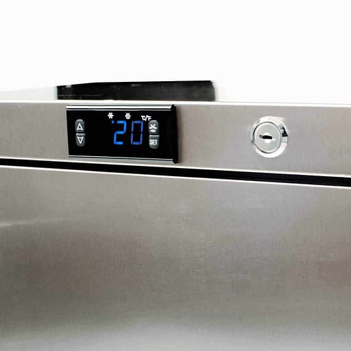 Bromic Chiller UBC0140SD-NR Underbar 1DR 138L SS 820mm - Image 7