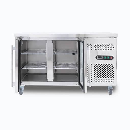 Bromic Chiller UBC1360GD-NR U/Bench 2DR GLS 282L - Image 4