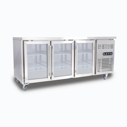 Bromic Chiller UBC1795GD-NR U/Bench 3DR GLS 417L - Image 2