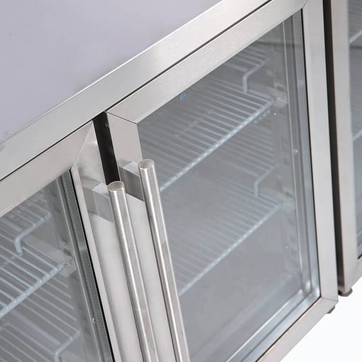Bromic Chiller UBC2230GD-NR – 4 Glass Door Fridge 553L - Image 5