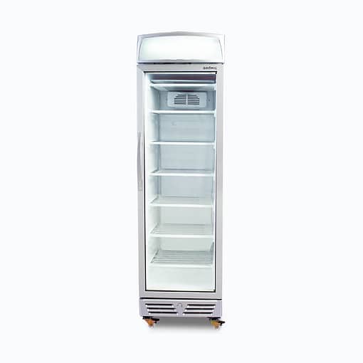 Bromic Freezer UF0374LS-NR Silver UP/R GLS 300L LED - Image 5
