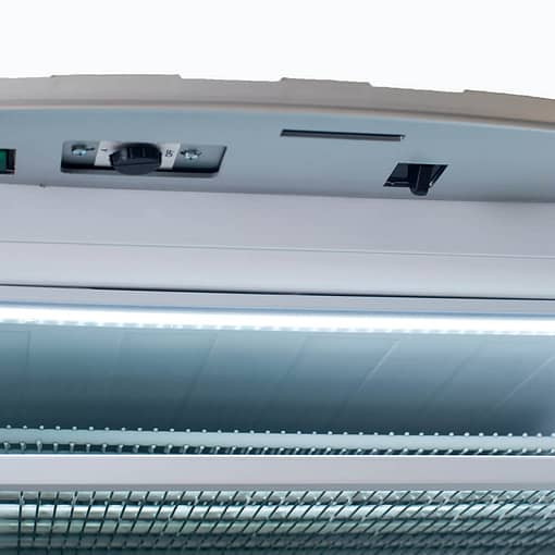 Bromic Freezer UF0374LS-NR Silver UP/R GLS 300L LED - Image 10