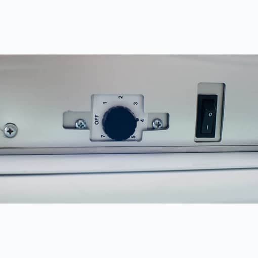 Bromic Freezer UF0374S-NR Silver UP/R GLS 300L LED - Image 11