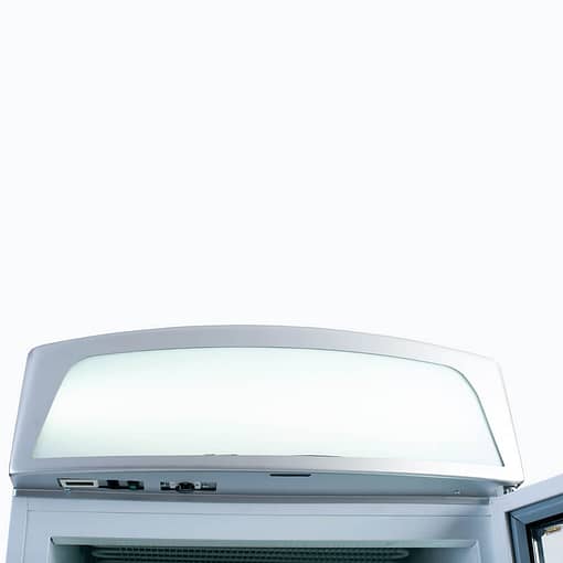 Bromic 480L Display Freezer with Lightbox - Promote Your Brand UF0440LS-NR - Image 11