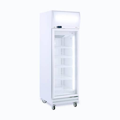 Bromic UF0500LF Upright Glass Door Freezer - 444L with LED Lightbox - Image 2