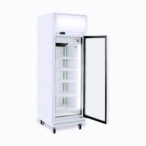 Bromic UF0500LF Upright Glass Door Freezer - 444L with LED Lightbox - Image 4