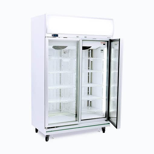 Bromic Freezer UF1000LF UP/R FF GLS 976L 2DR New L/Box - Image 4