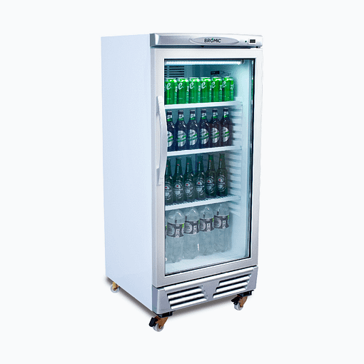 Bromic Chiller GM0220-NR Silver UP/R GLS 215L LED - Image 2