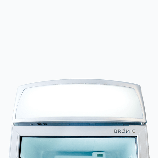 Bromic Chiller GM0374L-NR Silver UP/R GLS 372L LED L/BOX - Image 12