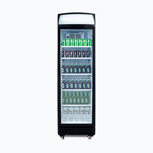 Bromic 372L Commercial Display Fridge with Energy-Efficient Lightbox - GM0374LB-NR