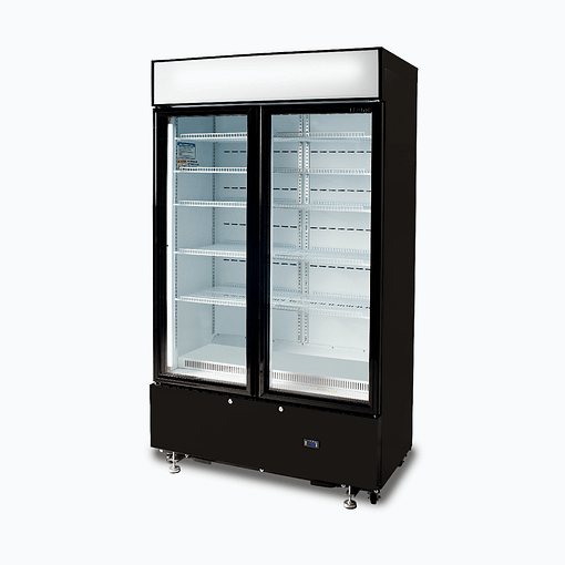 Bromic Chiller GM1000LBCAS UP/R Blk 2DR 960L - Image 7