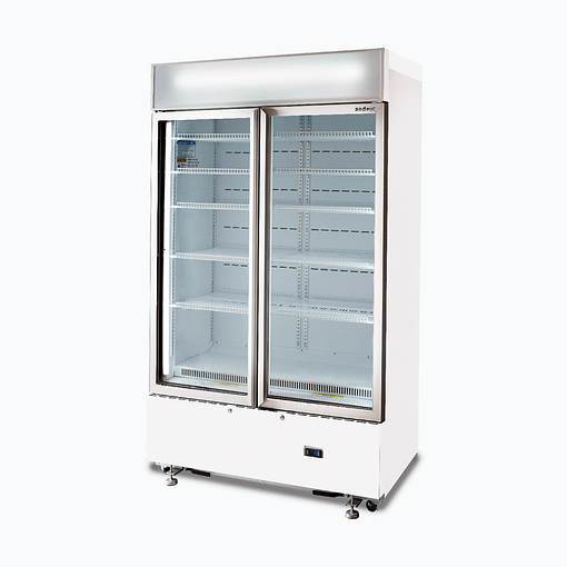 Bromic GM1000LWCAS 960L Dual-Door Display Fridge - Image 7
