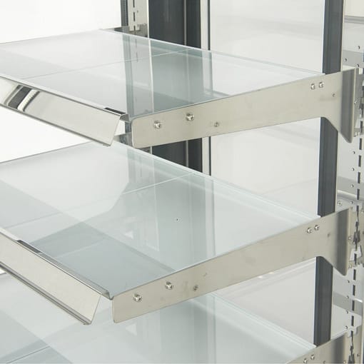 Bromic 4 Tier Ambient Food Display – 1200mm Showcase Cabinet (FD4T1200A) - Image 4