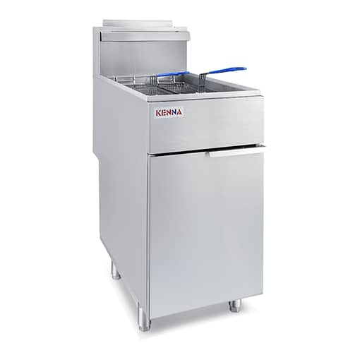 Kenna Commercial Gas Fryer – 4 or 5 Burners, 2 or 3 Basket Options