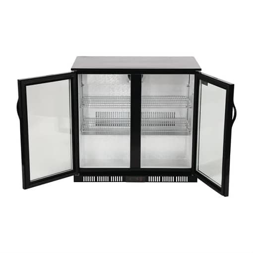 Polar G-Series Back Bar Cooler with Hinged Doors 198Ltr - Image 2