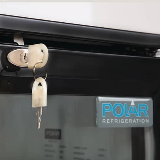 Polar G-Series Back Bar Cooler with Hinged Doors 198Ltr - Image 4