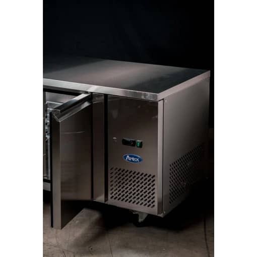 Atosa 3 Door Cooling Table Under Bench Fridge EPF3432 (EPF3432) - Image 3