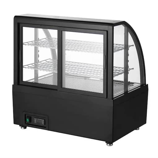 Polar CU636-A 100Ltr Countertop Display Fridge – Black - Image 2