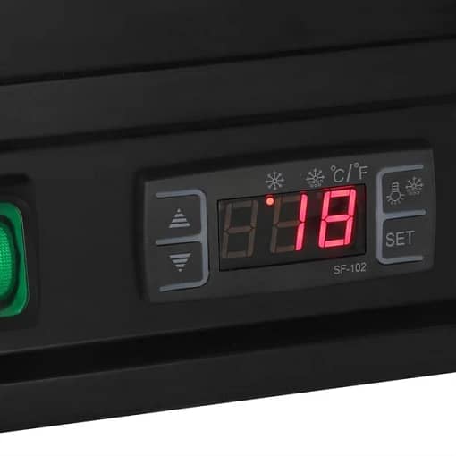 Polar CU636-A 100Ltr Countertop Display Fridge – Black - Image 6