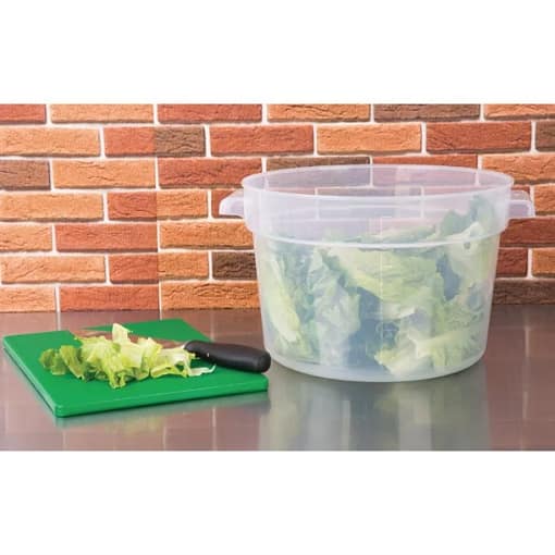 Vogue Round Container Polypropylene - 10Ltr 338fl oz - Image 5