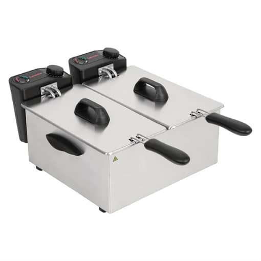 Caterlite Light Duty Fryer - 2x3.5Ltr - 2x2.2kW - Image 4