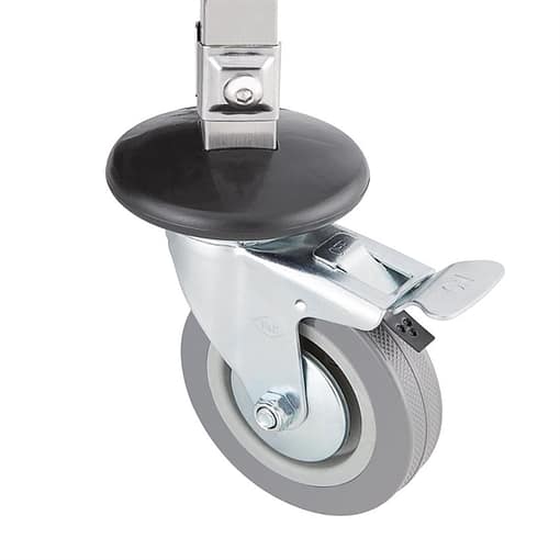 Vogue Stainless Steel Bussing Trolley DK738 | Durable and Versatile - Image 2