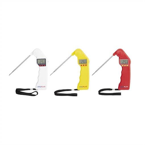 Hygiplas EasyTemp Probe Thermometer White - Bakery & Dairy - Image 2