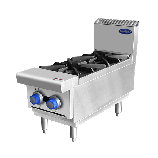 CookRite AT80G2B-C-NG 2 burner NG cooktop – 800 Series