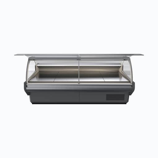Bromic Deli Curved Glass 1350mm DD1250CG-NR - Image 2