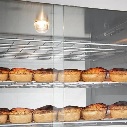 Apuro Pie Warmer Cabinet – Holds 60 Hot Pies & Pastries - Image 2
