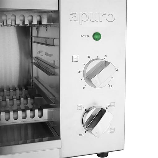 Apuro Quartz Salamander Grill CJ799-A – Electric Rapid Grill - Image 2