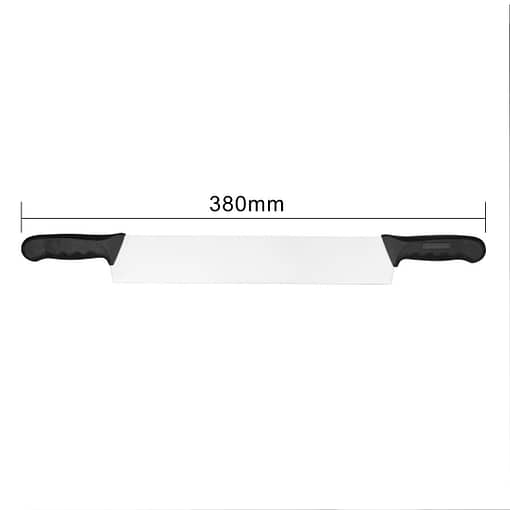 Vogue Double Handle Cheese Knife St/St - 380x66mm - Image 2