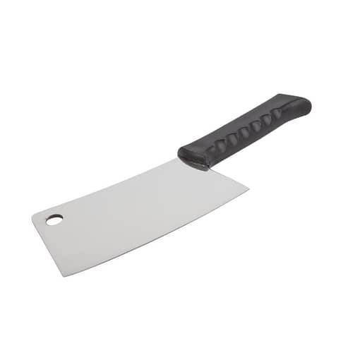 Vogue Cleaver Plastic Handle Black - 204mm 8" - Image 5