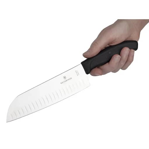 Victorinox Santoku Knife Scalloped Edge 170mm D828 - Image 5