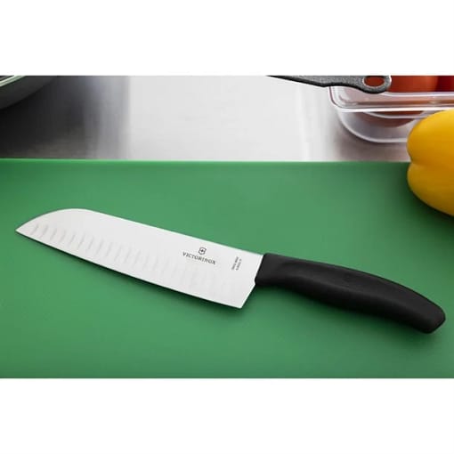 Victorinox Santoku Knife Scalloped Edge 170mm D828 - Image 6