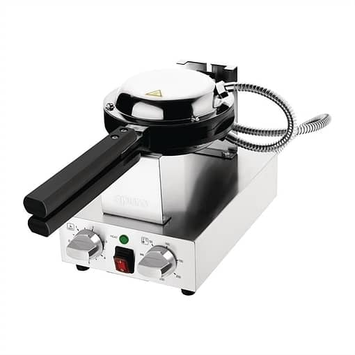 Apuro DK229-A Commercial Bubble Waffle Maker | 199mm Plate - Image 5