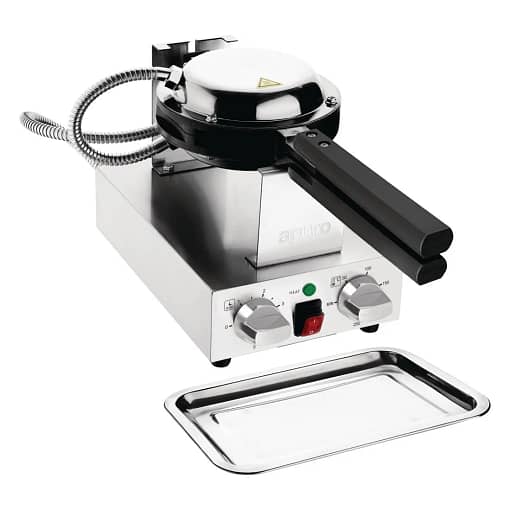 Apuro DK229-A Commercial Bubble Waffle Maker | 199mm Plate - Image 4