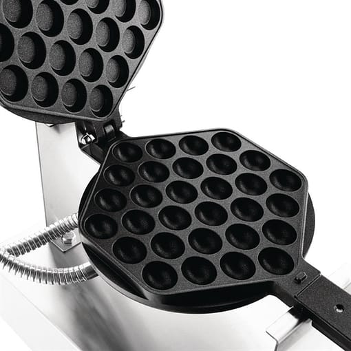 Apuro DK229-A Commercial Bubble Waffle Maker | 199mm Plate - Image 2